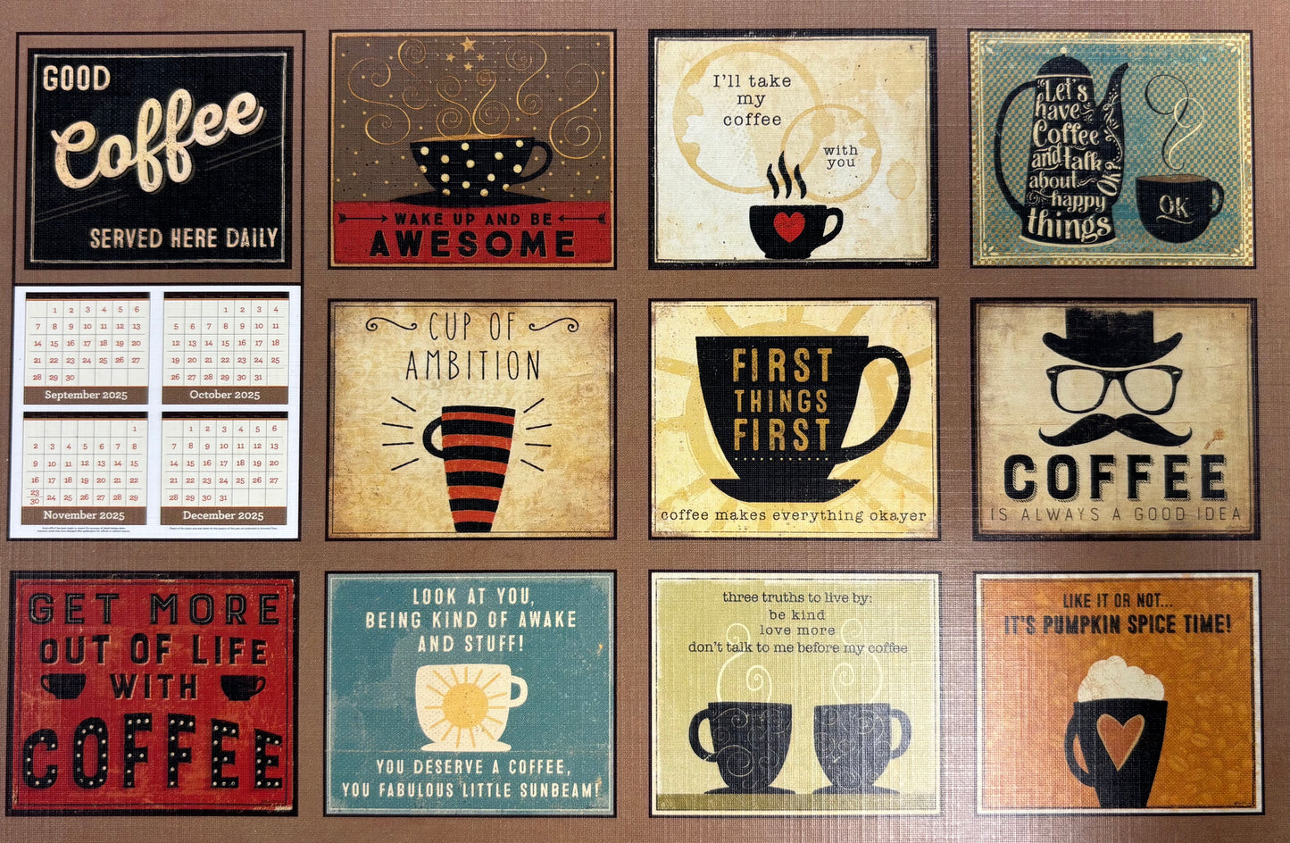Coffee - Wall Calendar