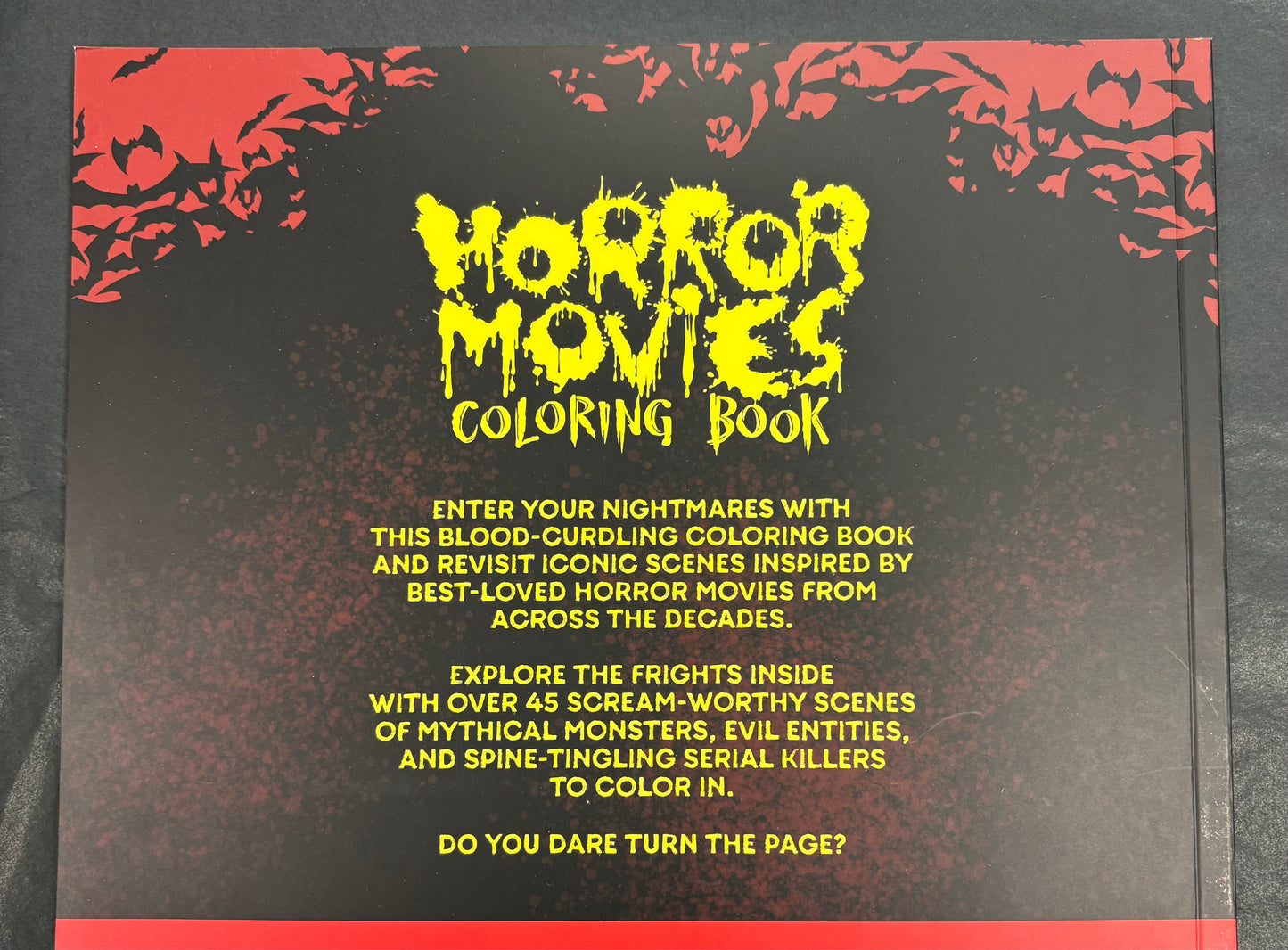 Horror Movies - Coloring Book