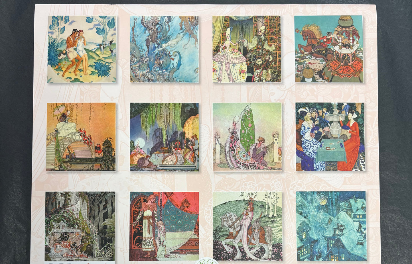 Art Deco Fairytales - Wall Calendar