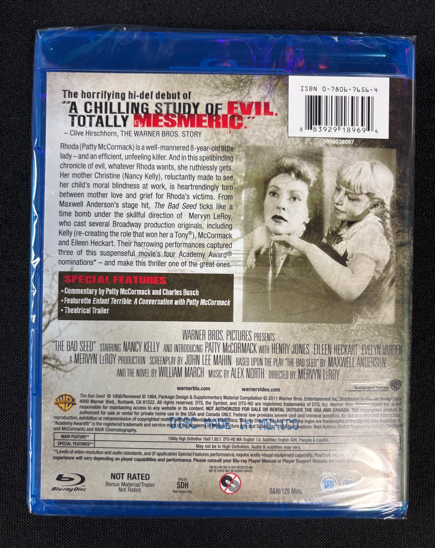 The Bad Seed (1956) - Blu Ray - New