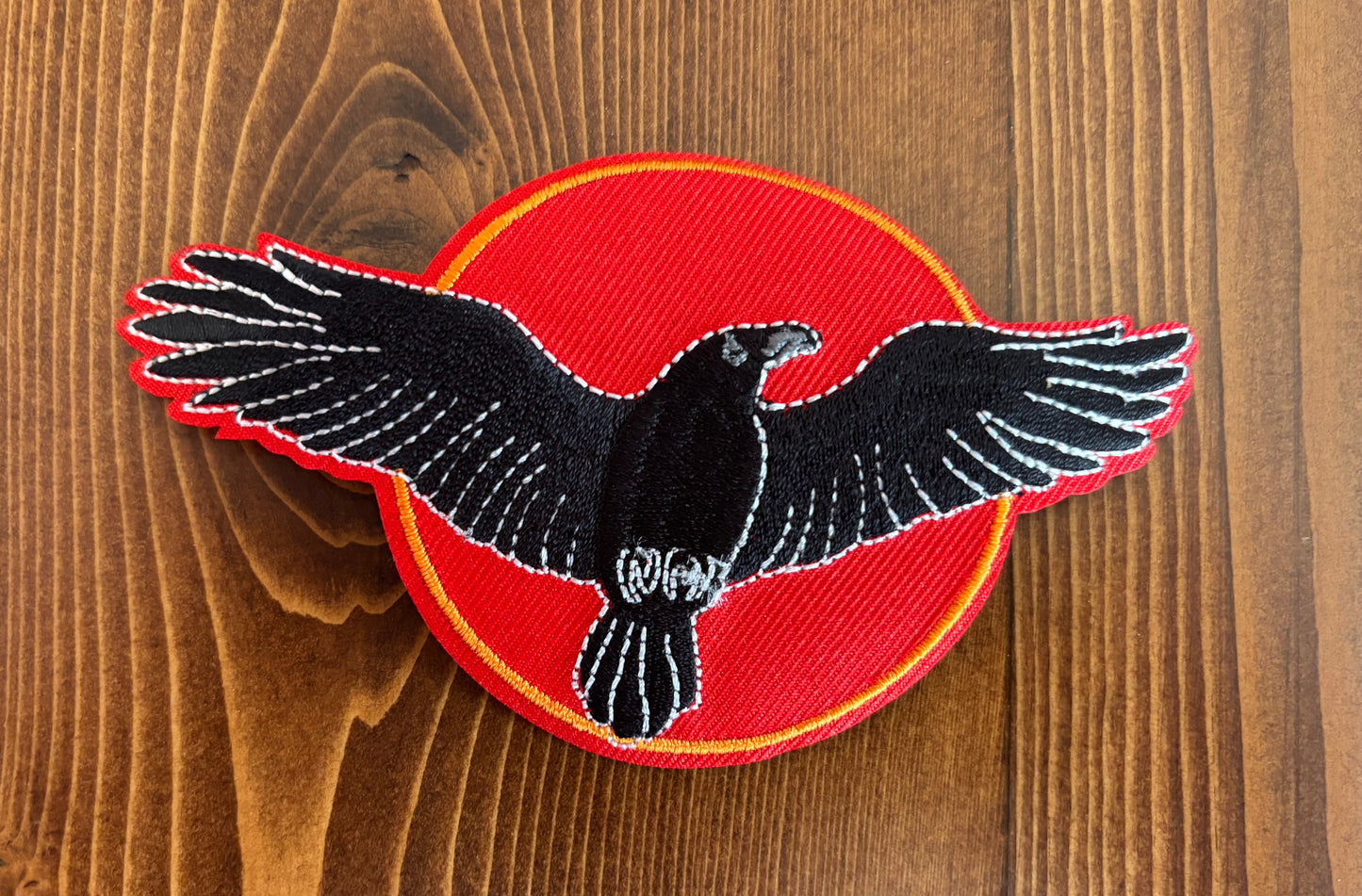 Raven in front of the Red Sun - Patch