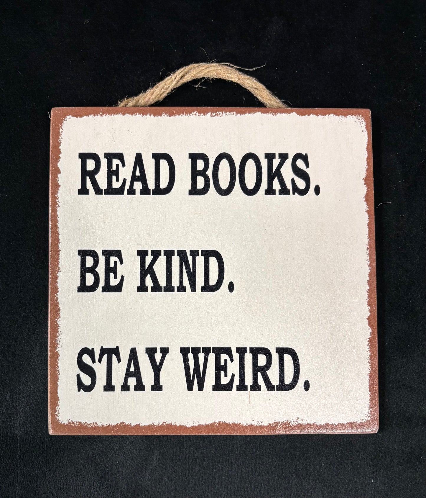 Read Books - Wood Sign
