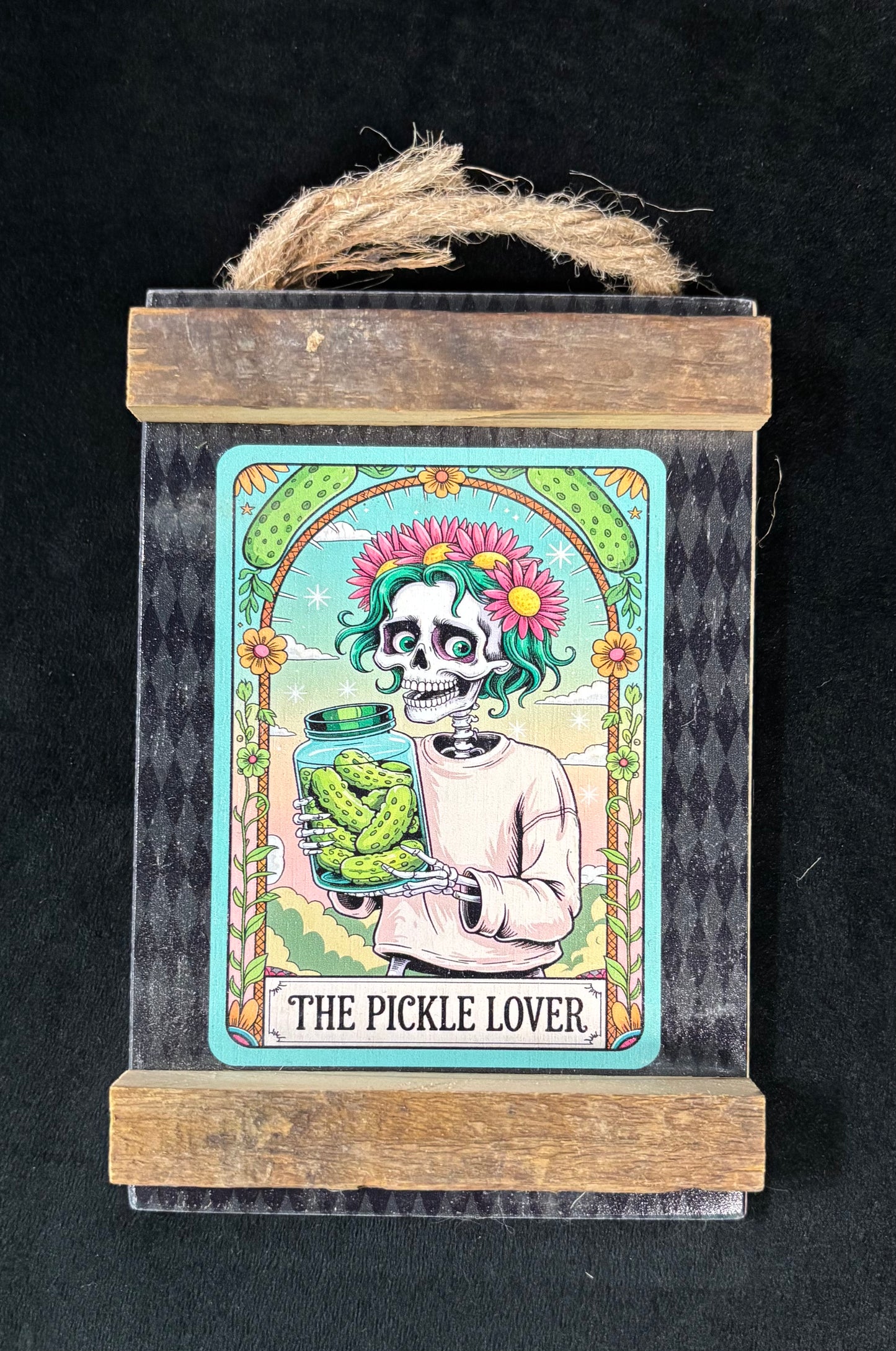 The Pickle Lover - Wood Sign