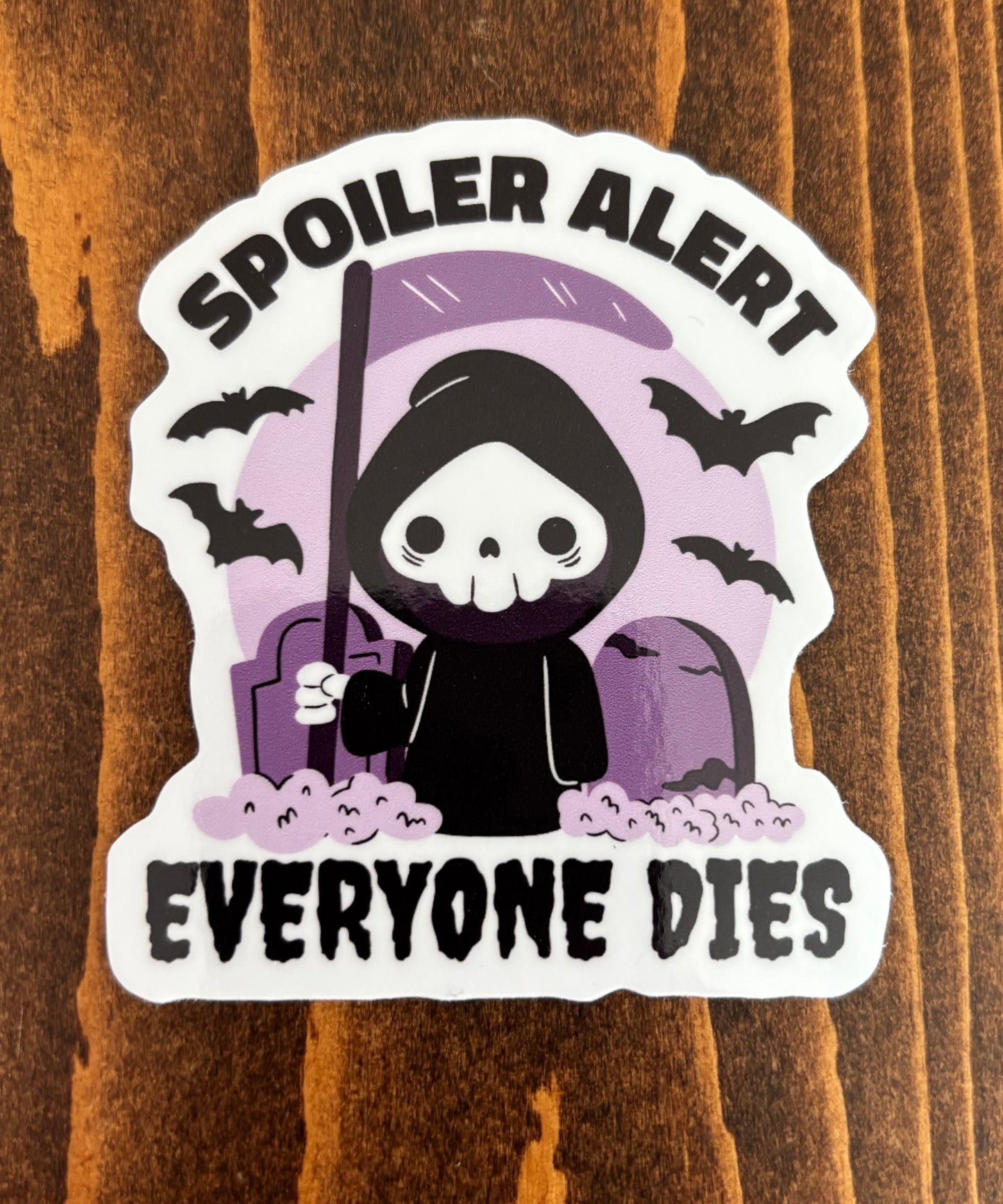 Spolier Alert Grim Reaper - Sticker