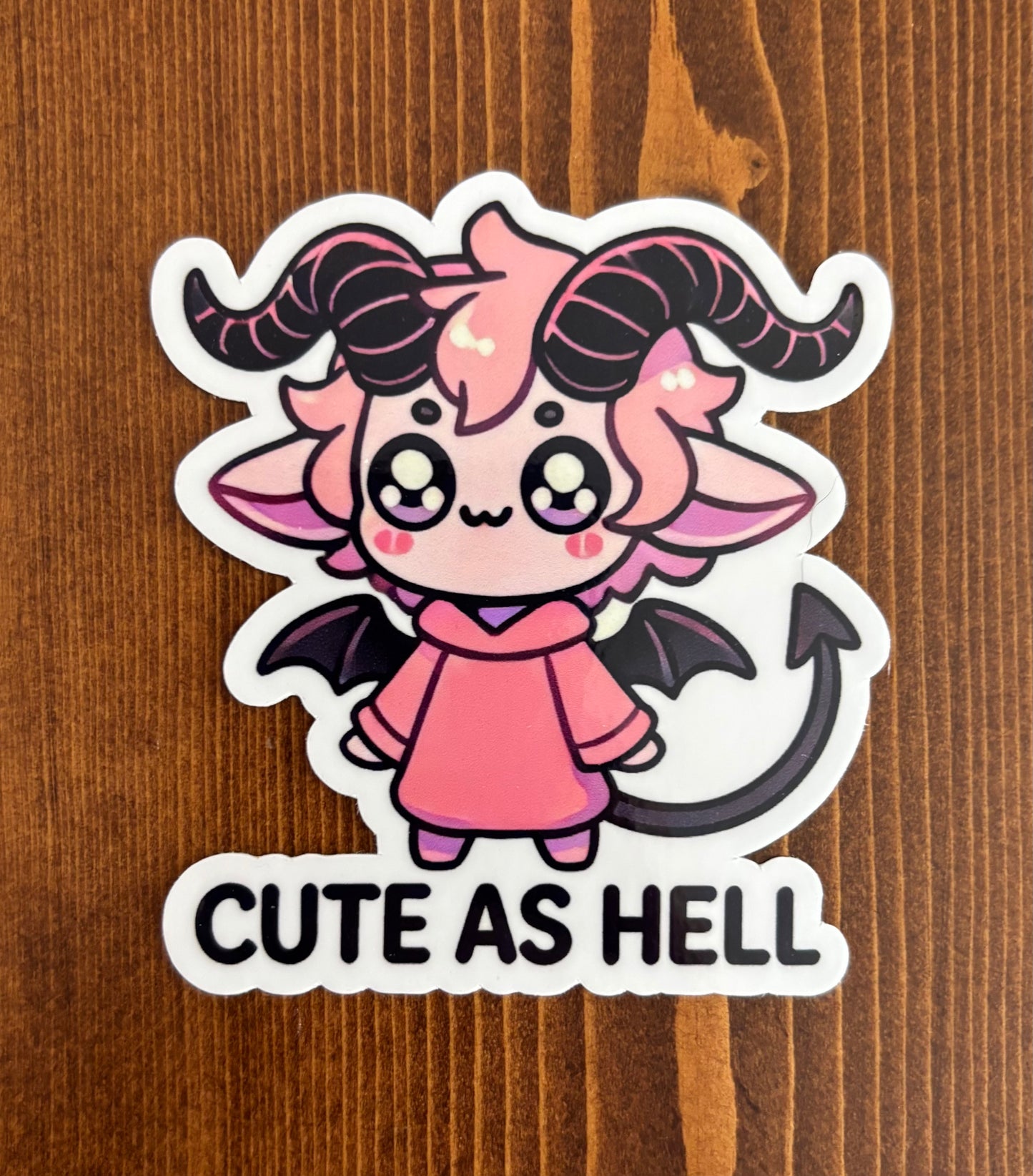Cute Baphomet - Sticker