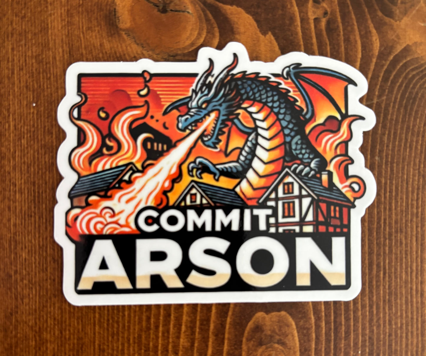 Arson Dragon - Sticker
