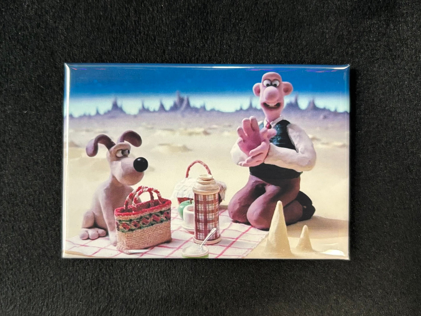Cheese Wallace and Gromit - Magnet