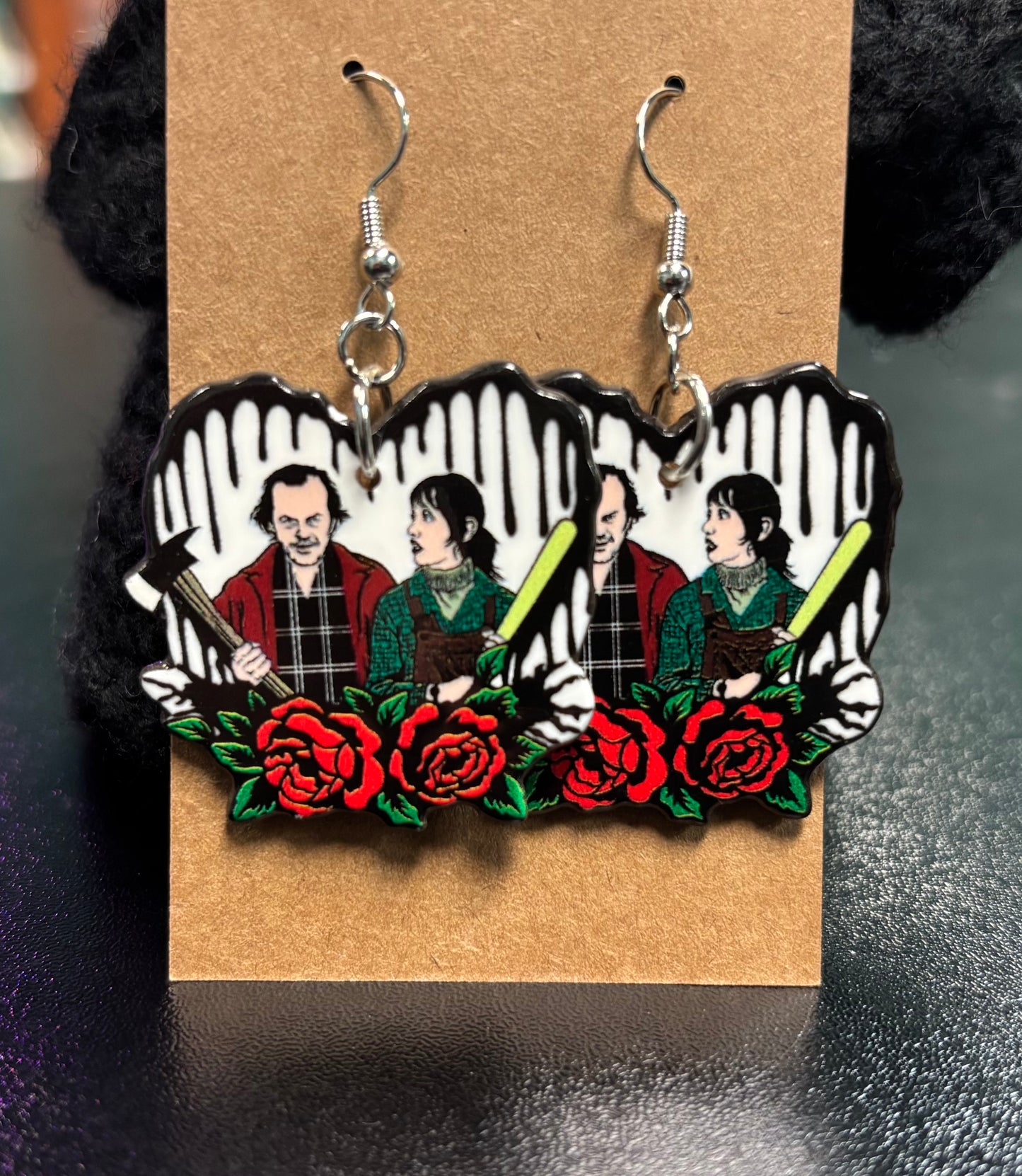 Jack and Wendy Heart The Shining - Earrings