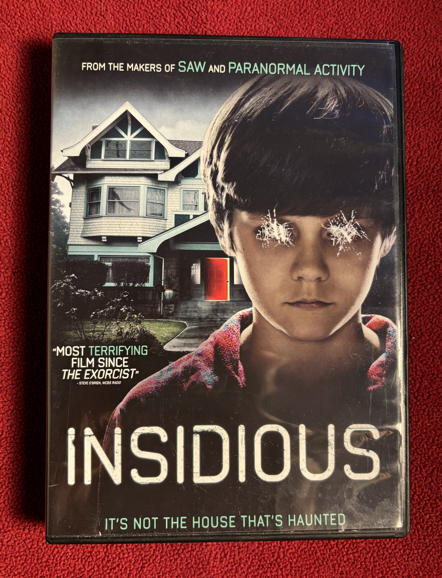 Insidious (2010) -white cover - DVD - Used