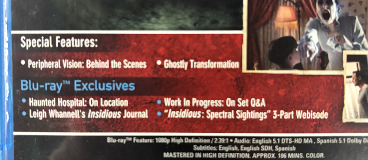 Insidious: Chapter 2 (2013) - Blu-ray - new