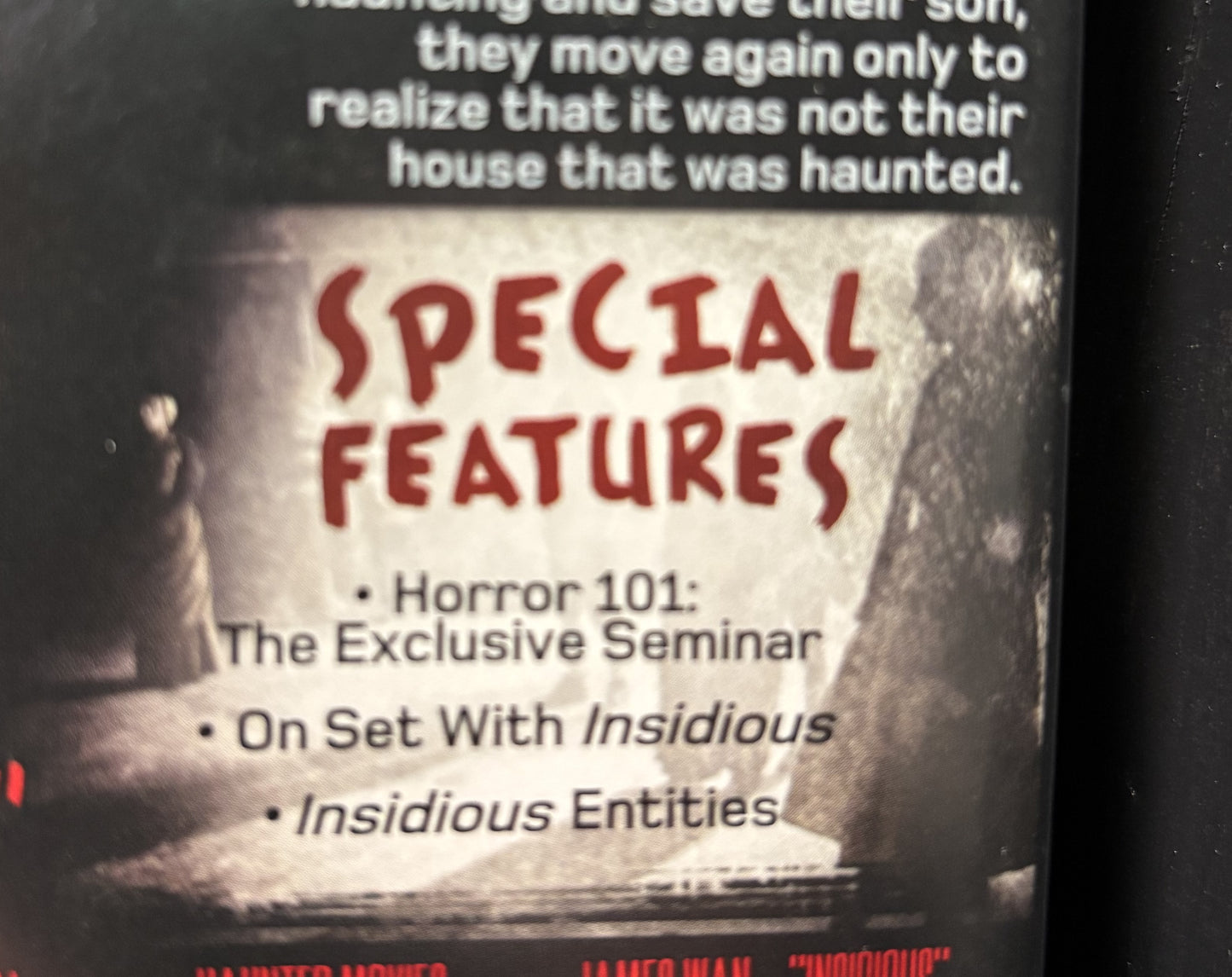 Insidious (2010) -red cover - DVD - Used