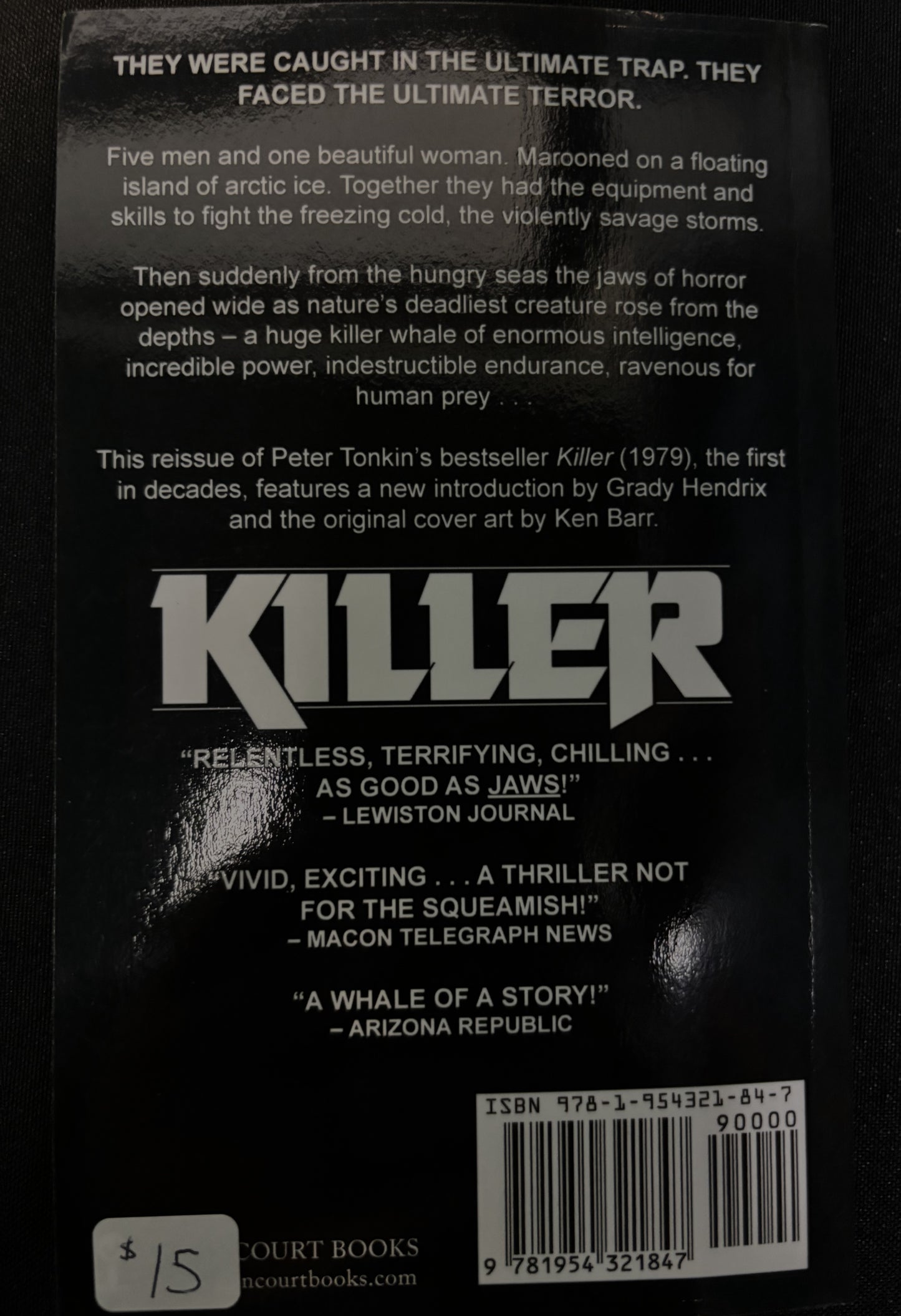Killer (1979) by Peter Tonkin - book
