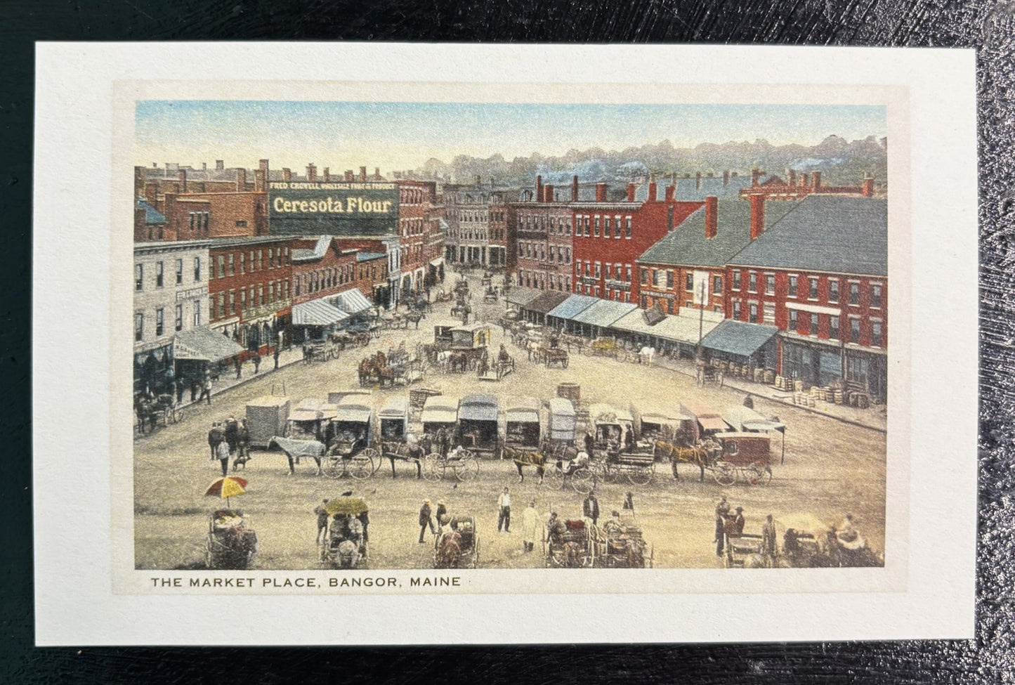 The Market Place - postcard
