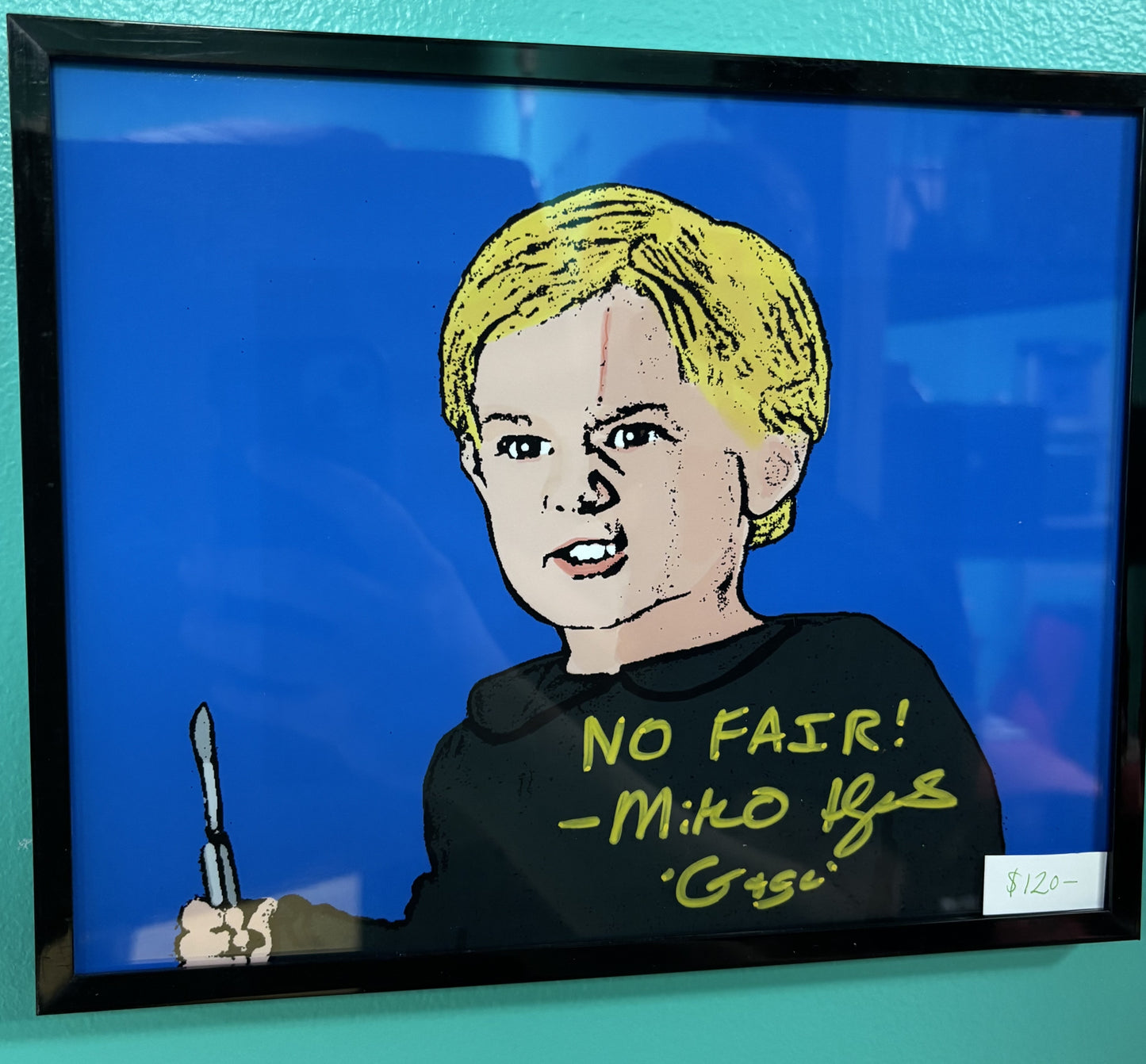 Miko Hughes - Pet Semetary - autographed artwork