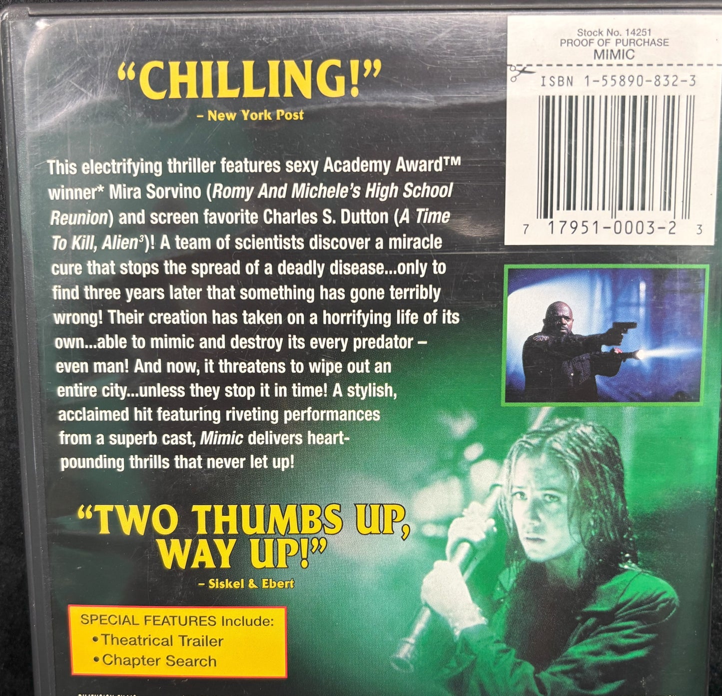 Mimic (1997) - DVD - used