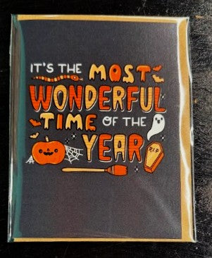It's the Most Wonderful Time... - card