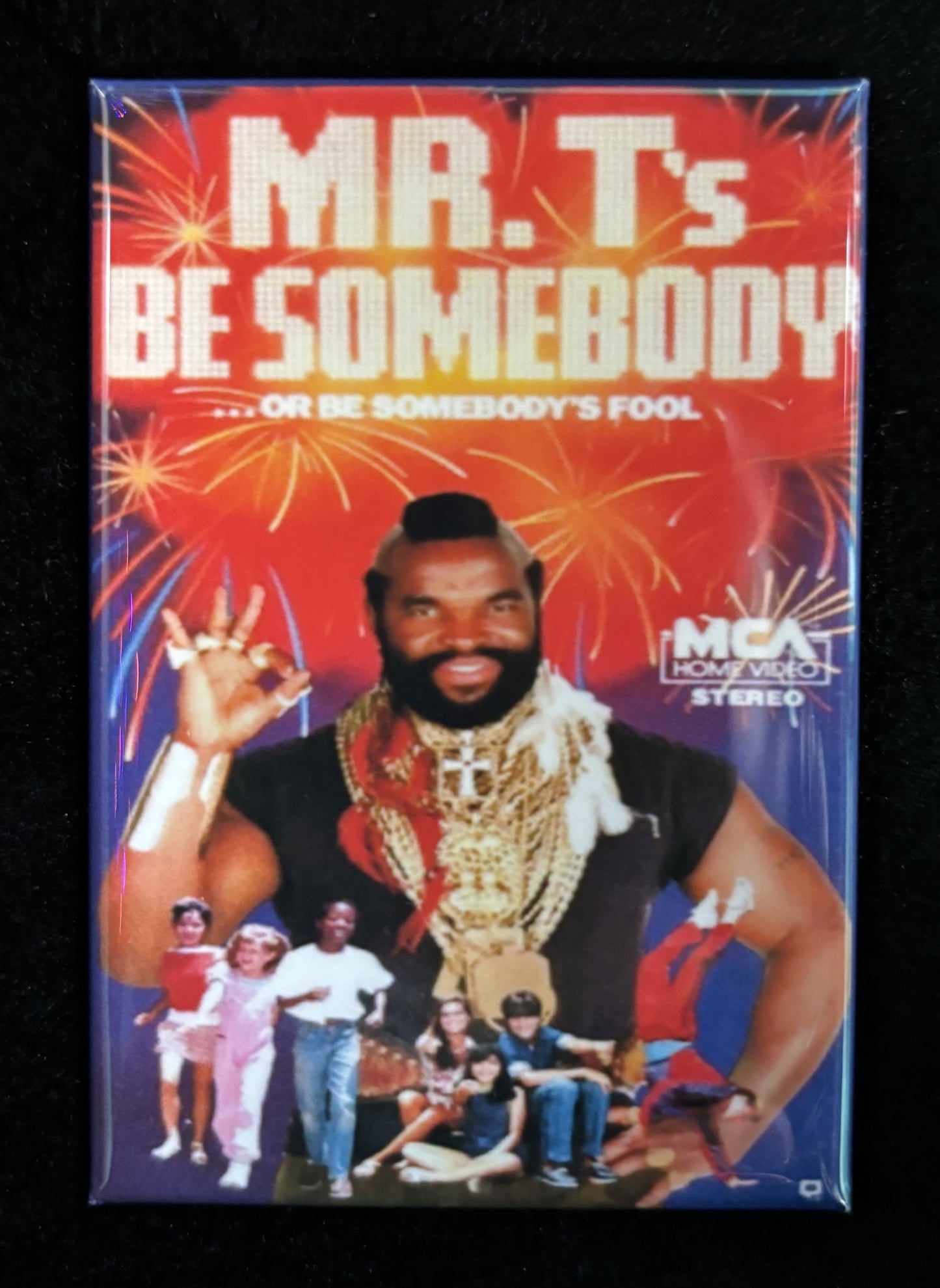 Mr. T's Be Somebody - magnet