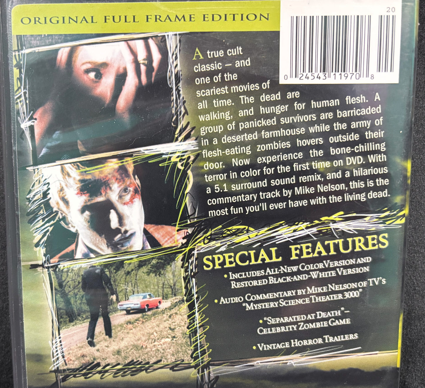 Night of the Living Dead (1968) - DVD - used