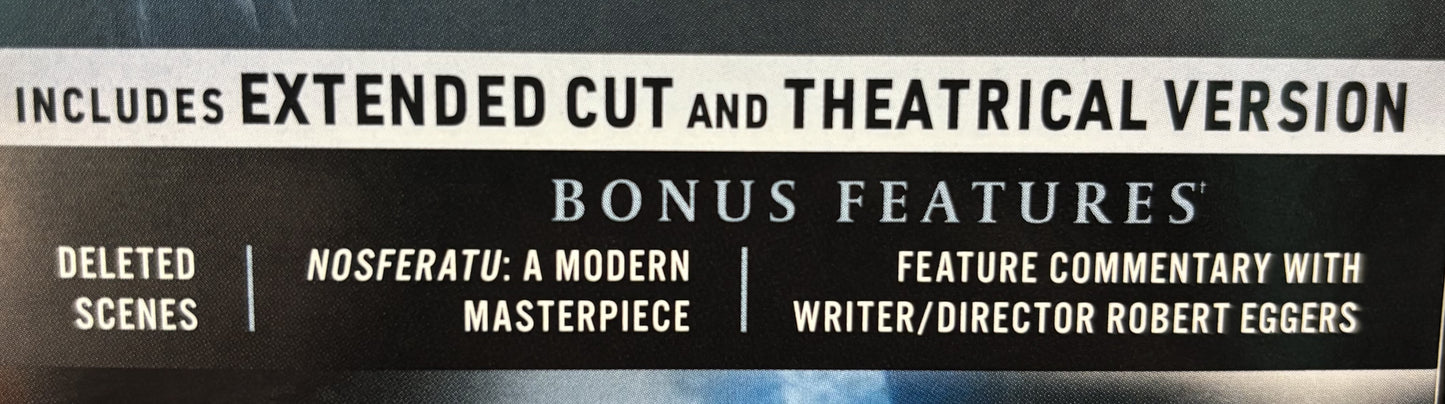 Nosferatu (2024) - Blu-ray - new