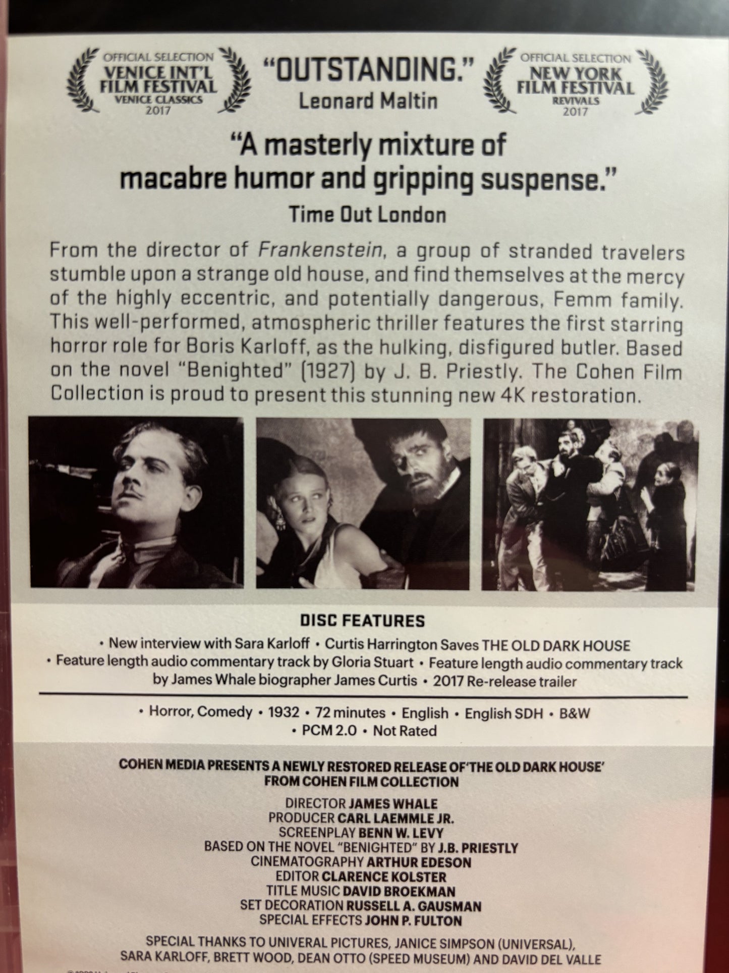 The Old Dark House (1932) - DVD - new