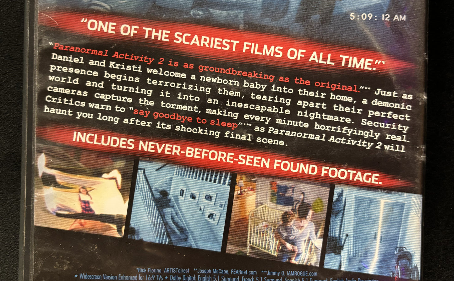 Paranormal Activity 2 (2010) - DVD - used