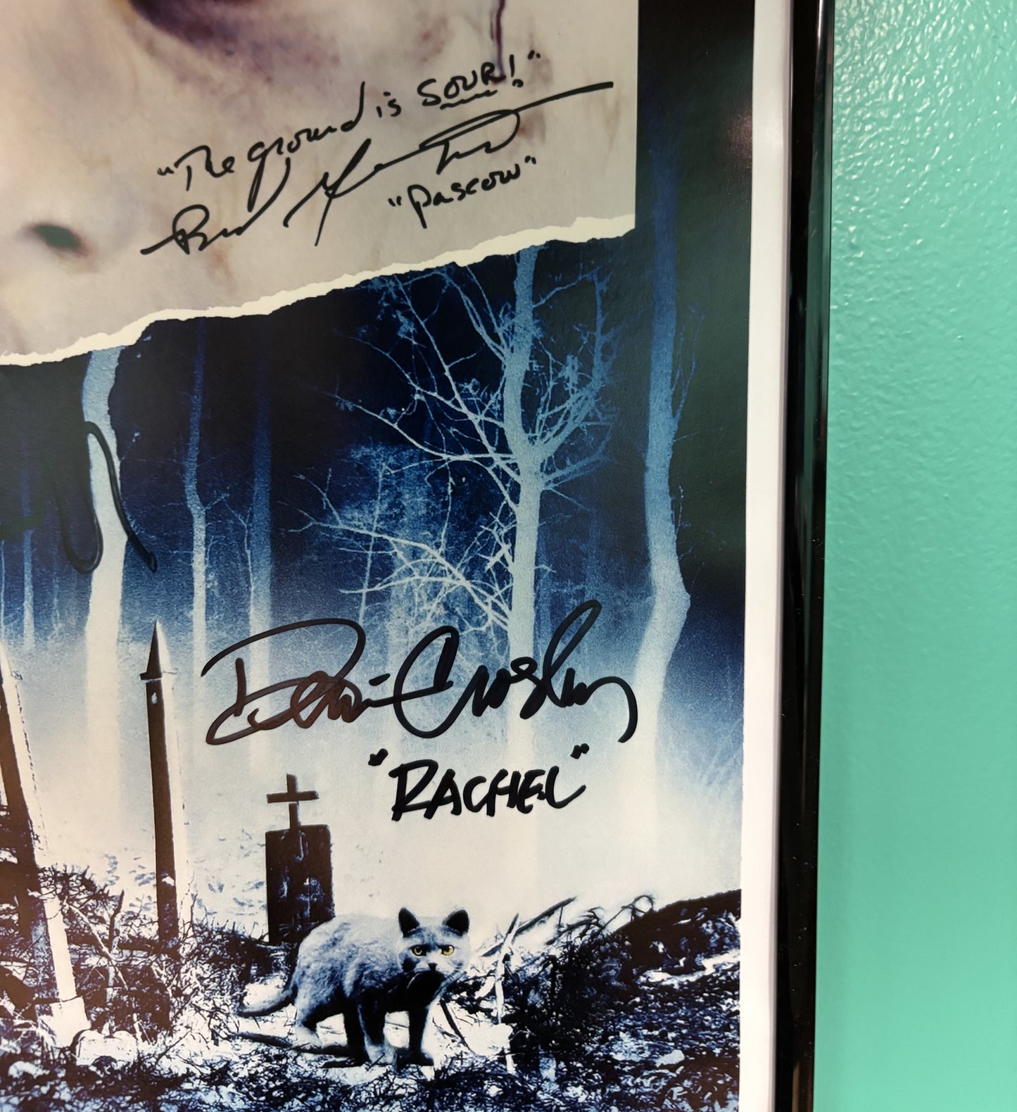 Pet Sematary (1989) - 11" x 17" autographed poster