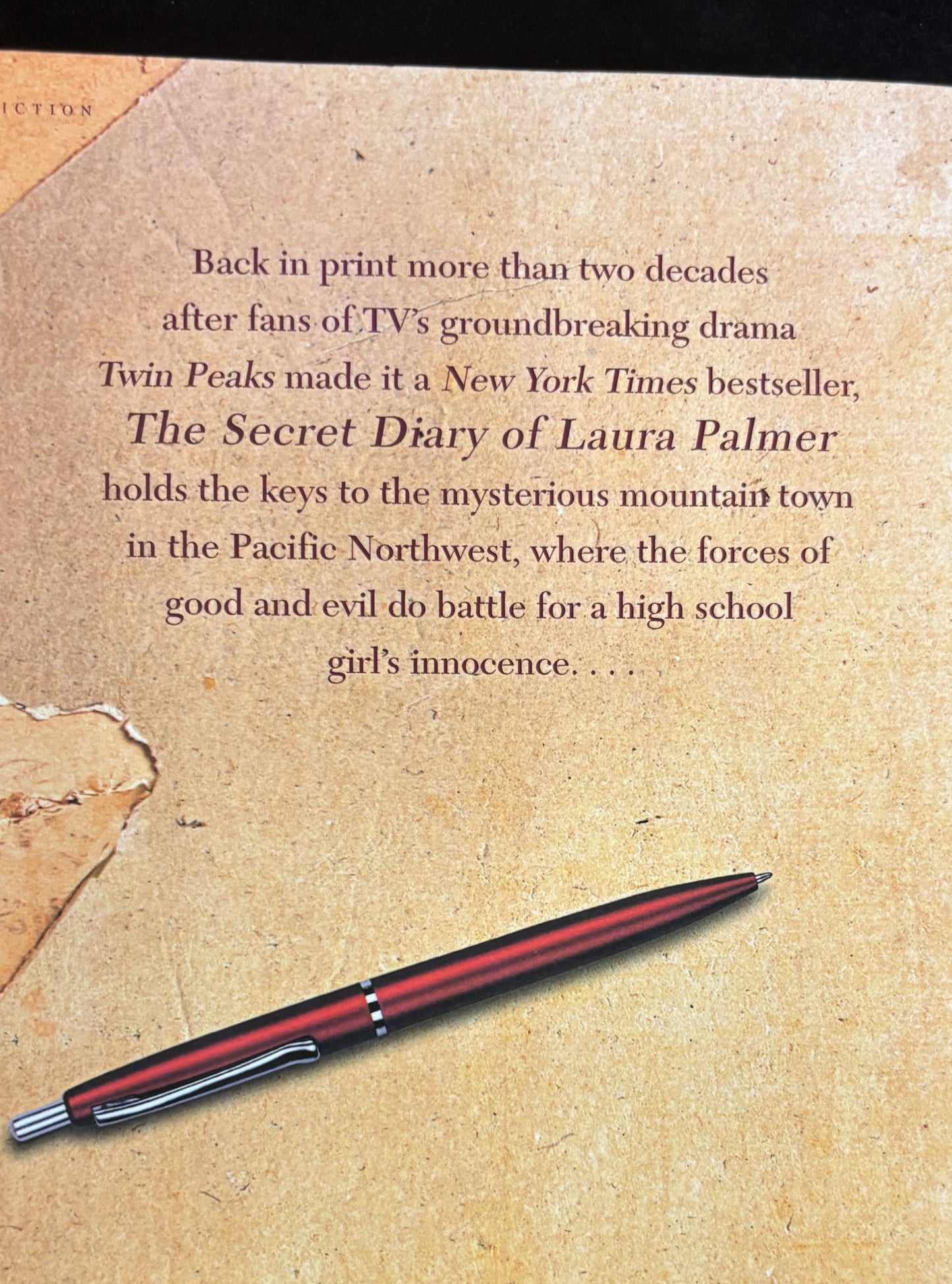 Secret Diary of Laura Palmer - book