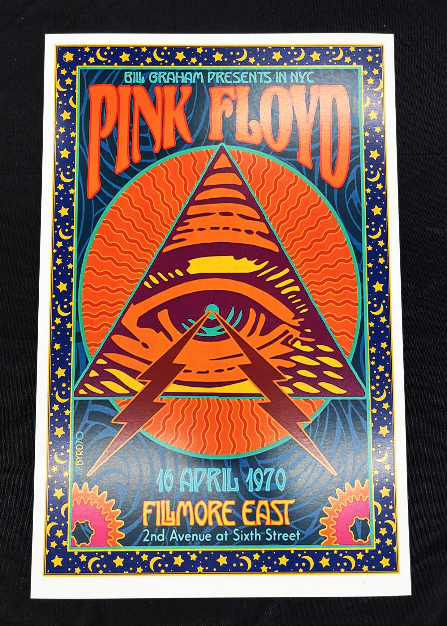Pink Floyd, Filmore East - poster
