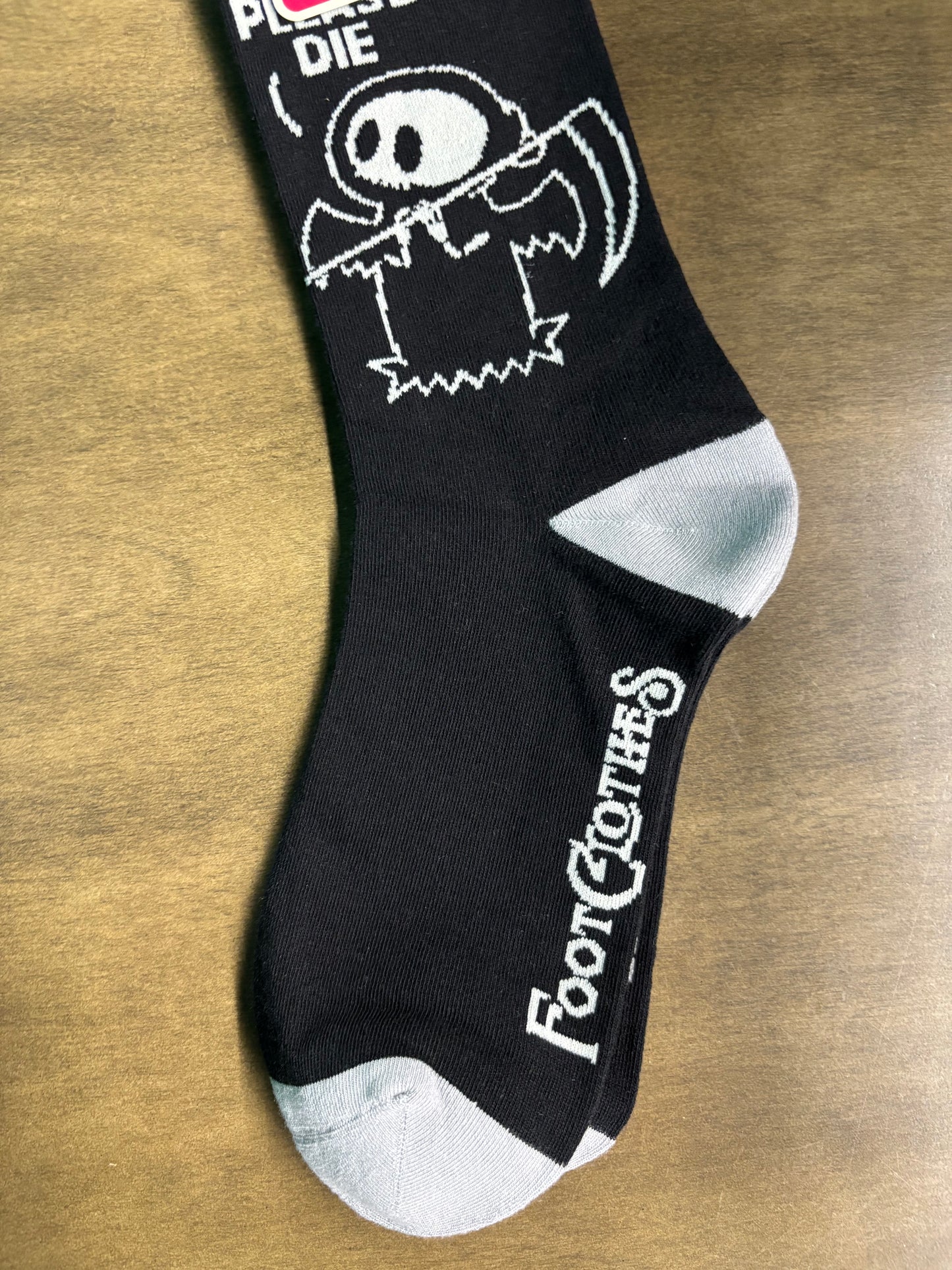 Please Die - crew socks