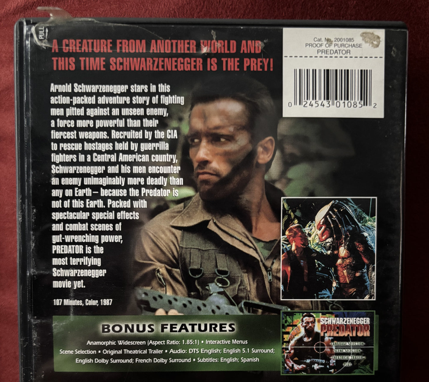 Predator (1987) - DVD - used