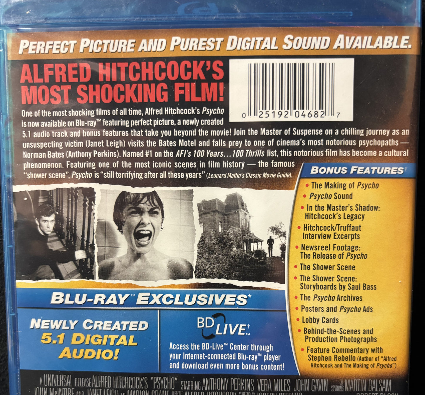 Psycho (1960) - Blu-ray - new