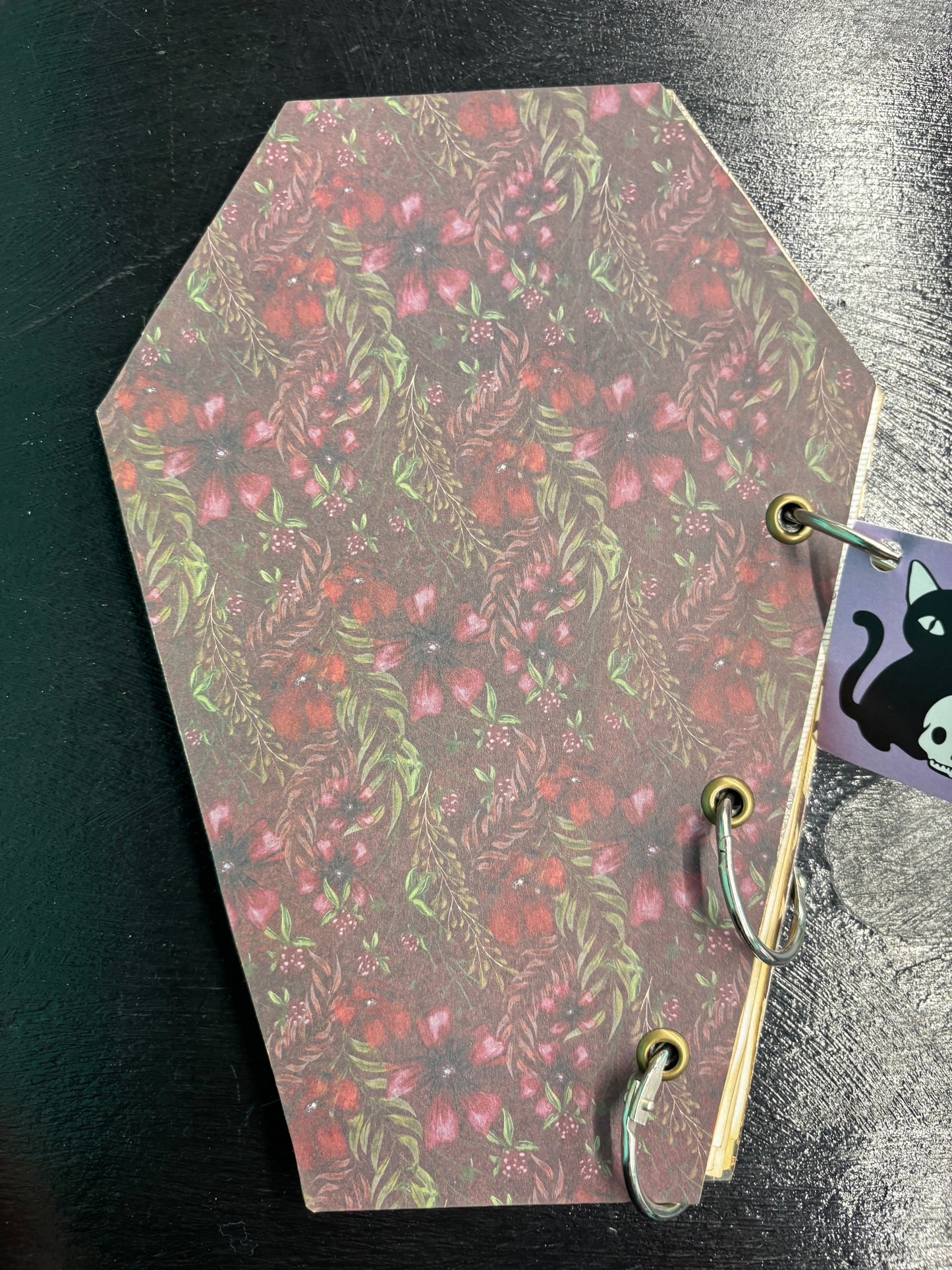 Queen of Wands - large coffin travel journal