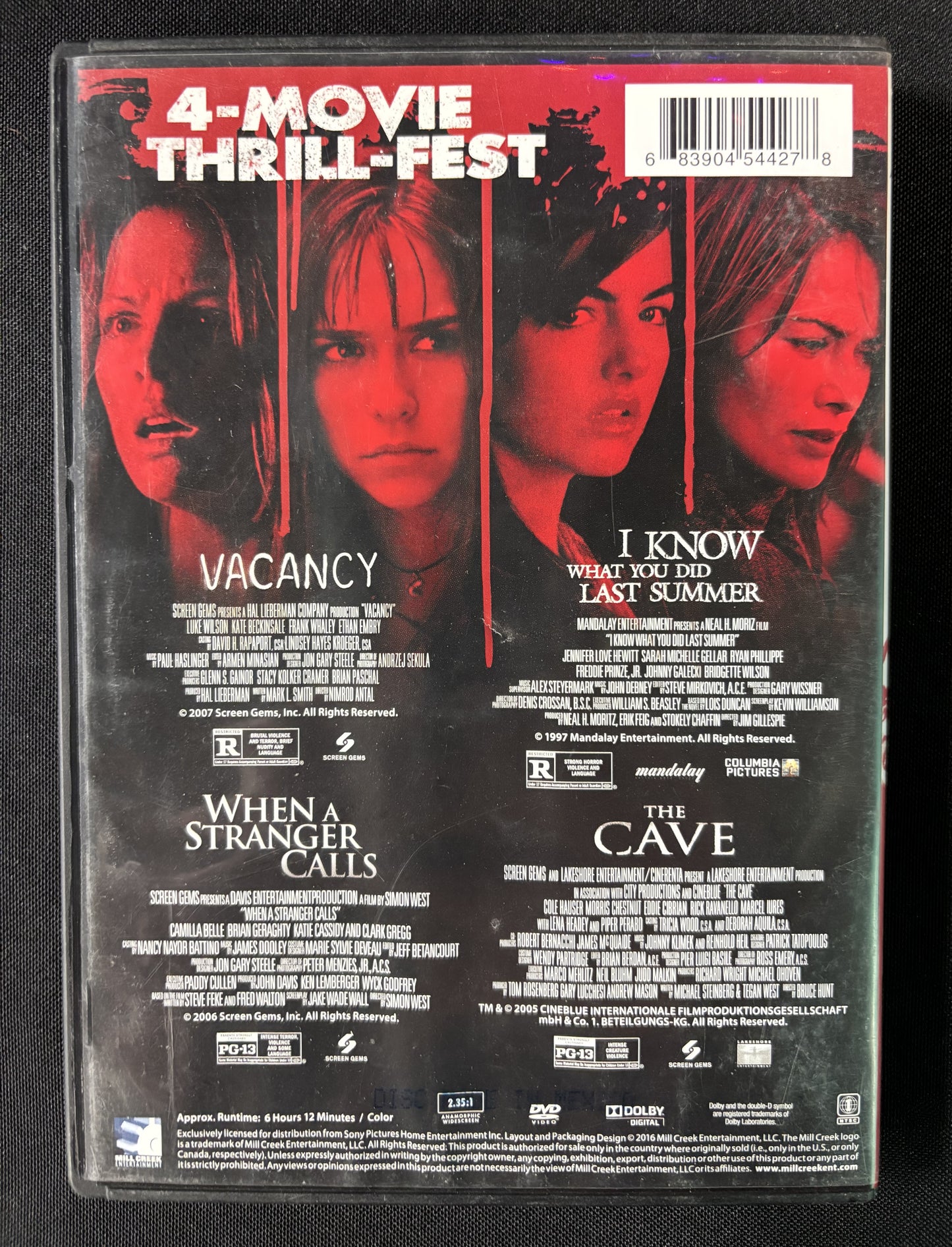 4 Movie Collection - Queens of Scream - DVD - used