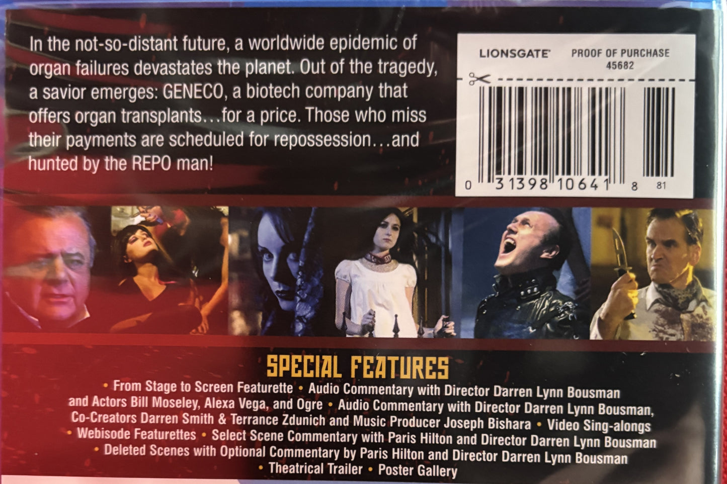 Repo! The Genetic Opera (2008) - Blu-ray - new