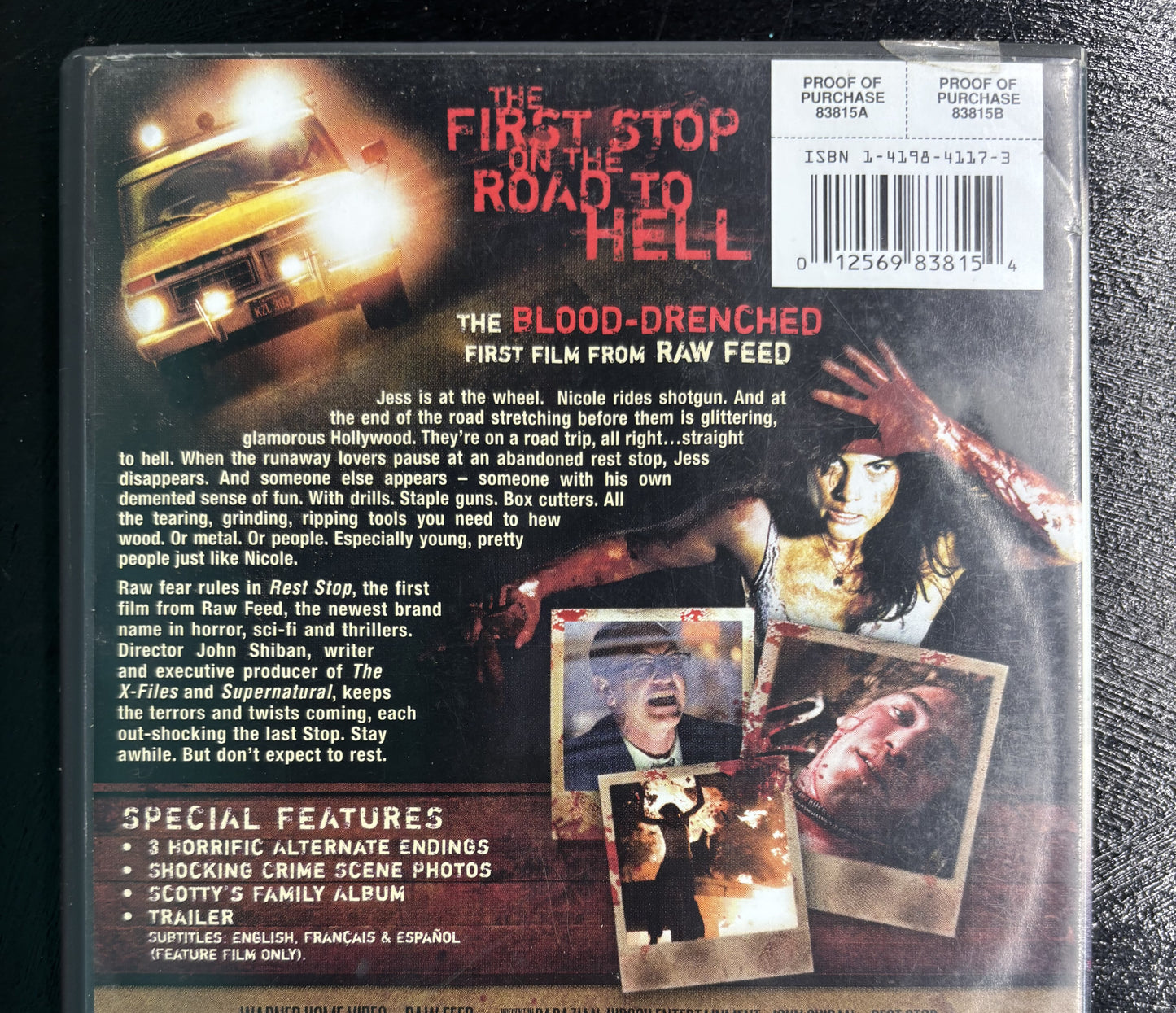 Rest Stop (2006) - DVD - used
