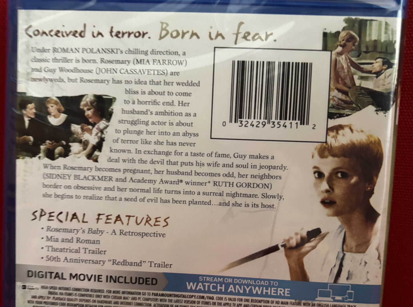 Rosemary's Baby (1968) - Blu-ray - new