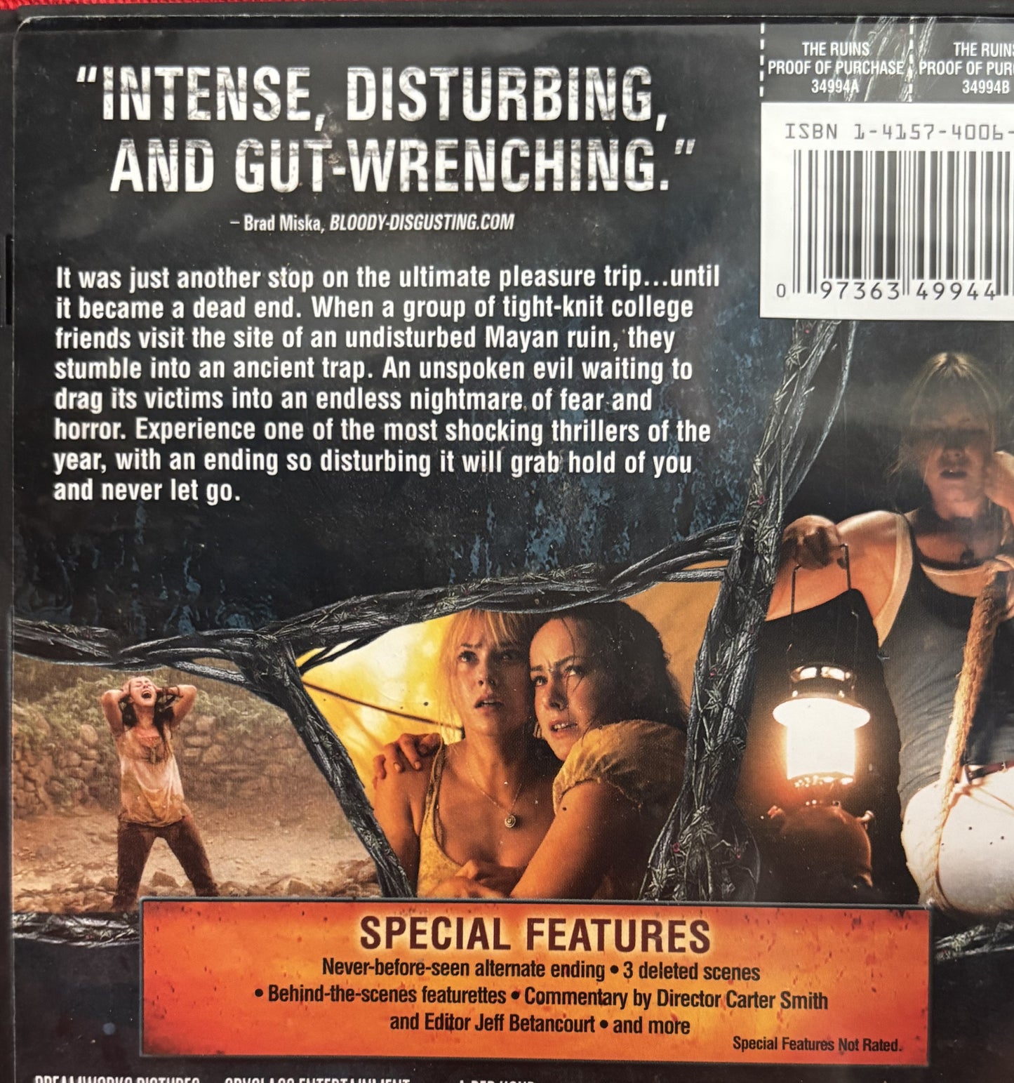 The Ruins (2008) - DVD - used