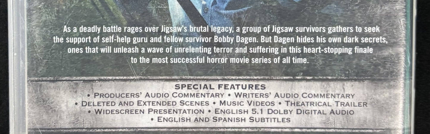 Saw: The Final Chapter (2010) - DVD - used