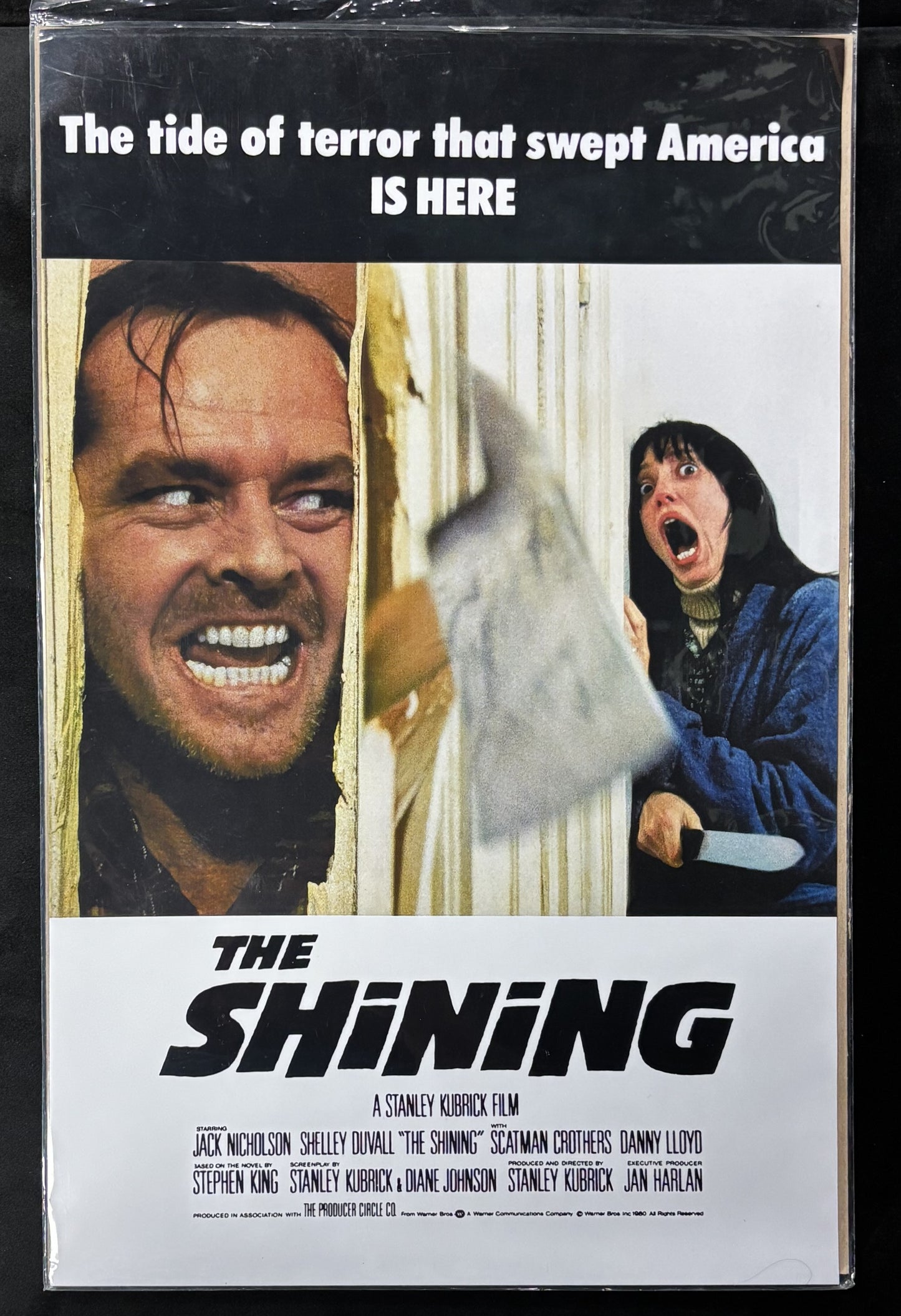 The Shining, Jack and Wendy, movie poster