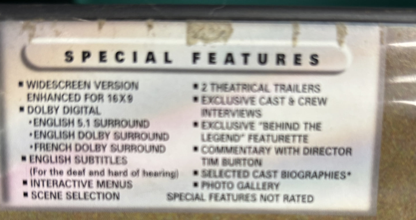 Sleepy Hollow (1999) - DVD - used