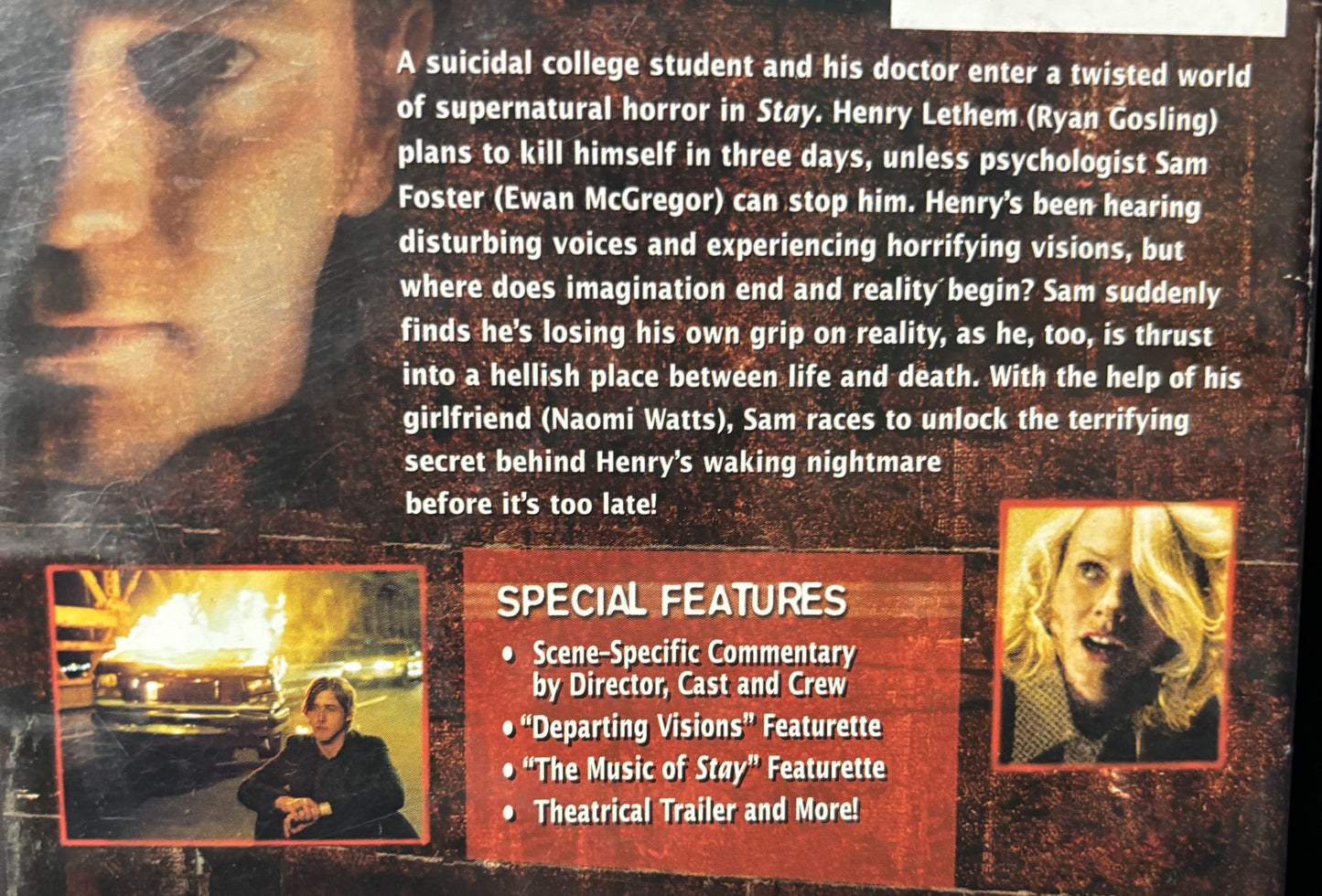 Stay (2005) - DVD - used