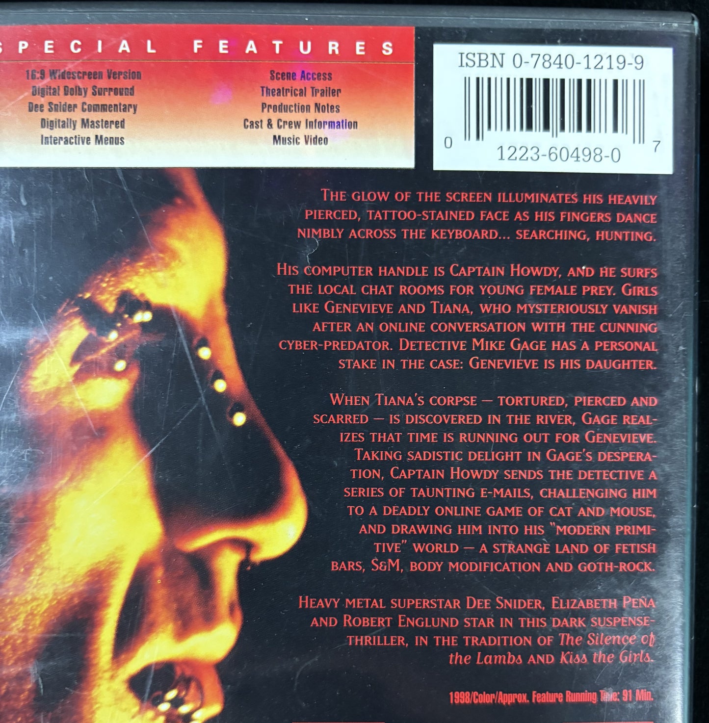 Strangeland (1998) - DVD - used