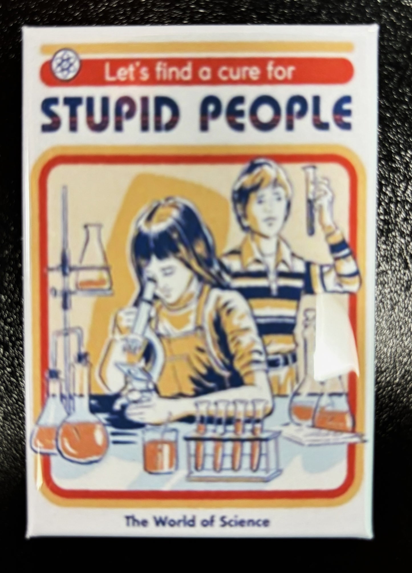 Let's find a cure for... - magnet