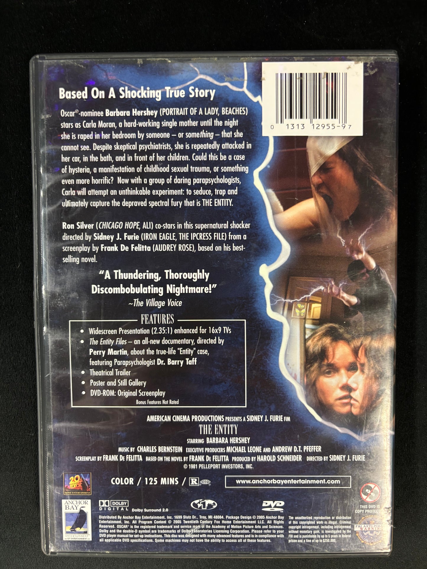 The Entity (1982) - DVD - used