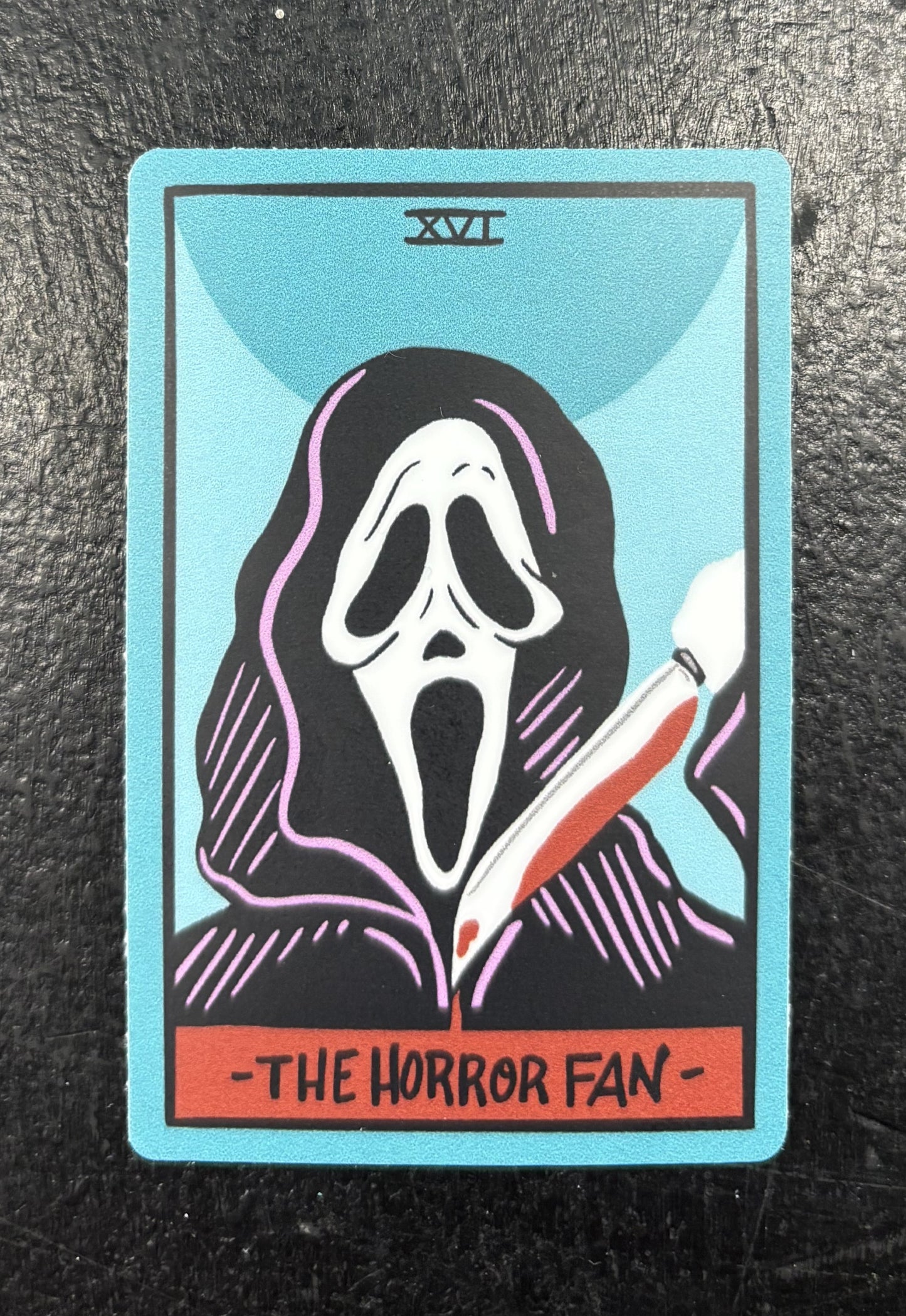 The Horror Fan - sticker