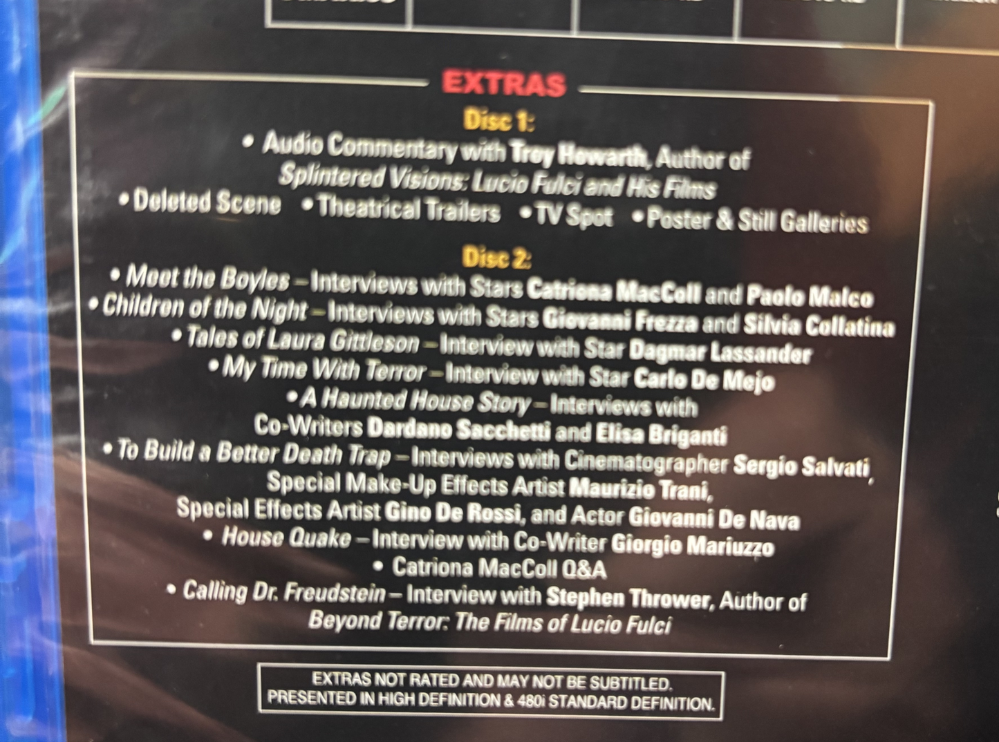 The House by the Cemetery (1981) - Blu-ray - new