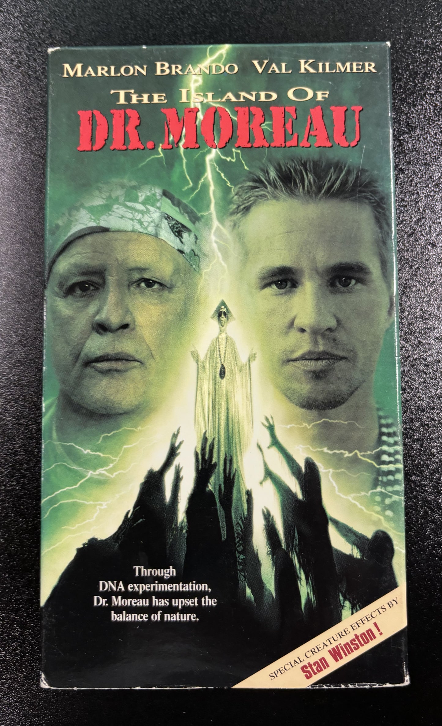 The Island of Dr. Moreau (1996) - VHS - used