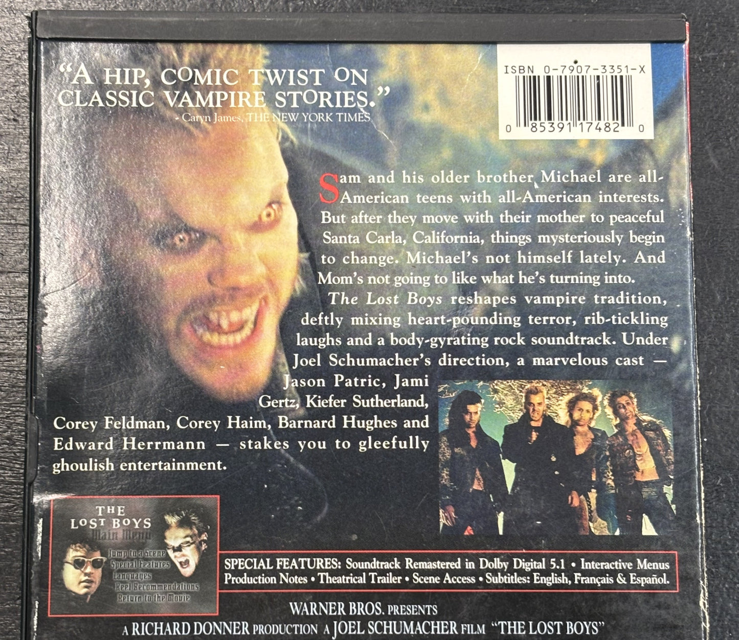 The Lost Boys (1987) - DVD - used