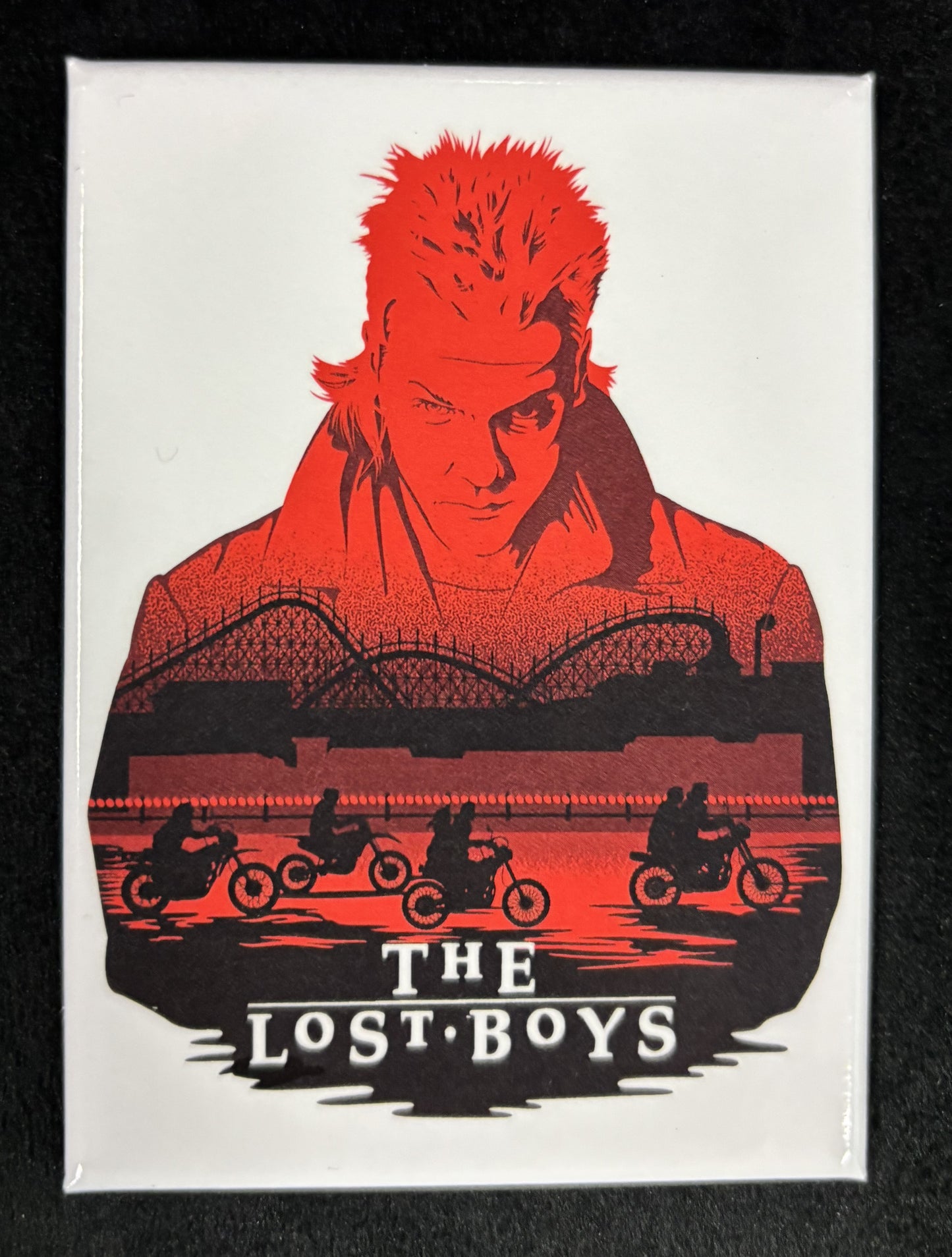 The Lost Boys, David red image - magnet