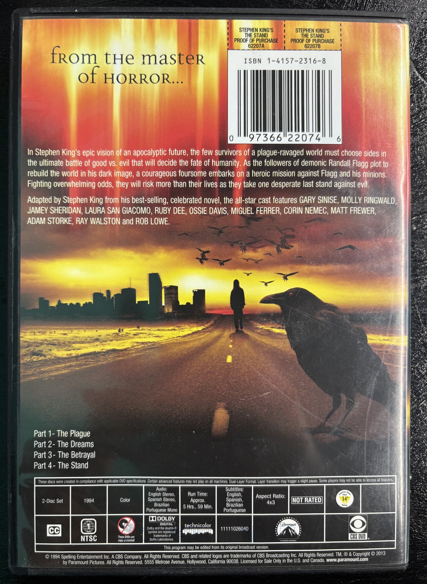 The Stand (1994) - DVD - used